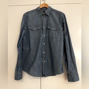 Untuckit Men's Chambray Shirt - M